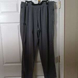 Under Armour Men's Gray  Sweatpants Joggers Track Pants Sz XL NWT